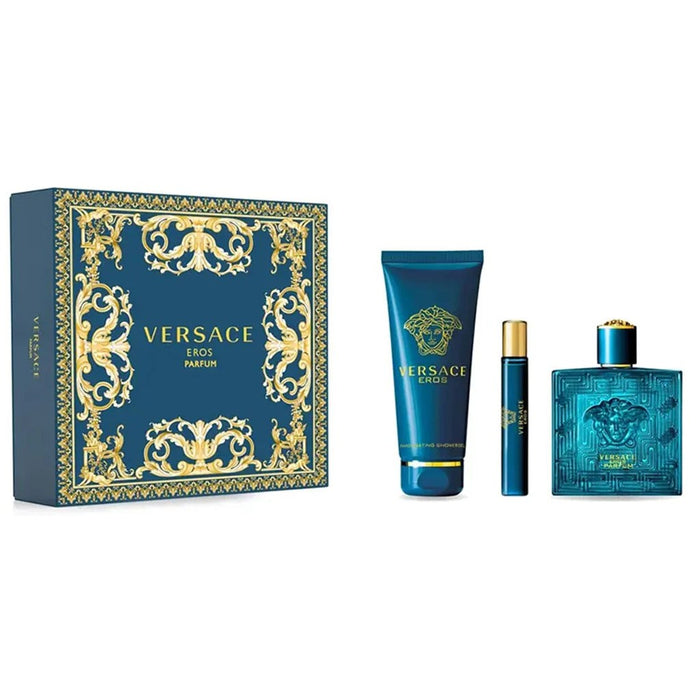 Versace Eros Parfum 100ml EDP Gift Set 3 Piece