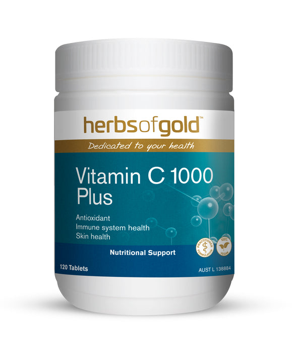 Herbs Of Gold Vitamin C 1000 120 Tablets