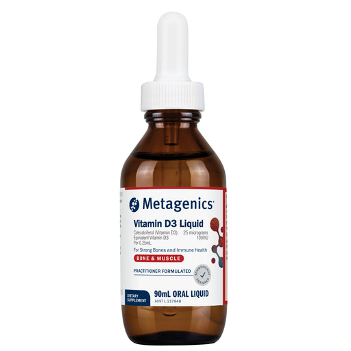 Metagenics Vitamin D3 90ml Liquid.