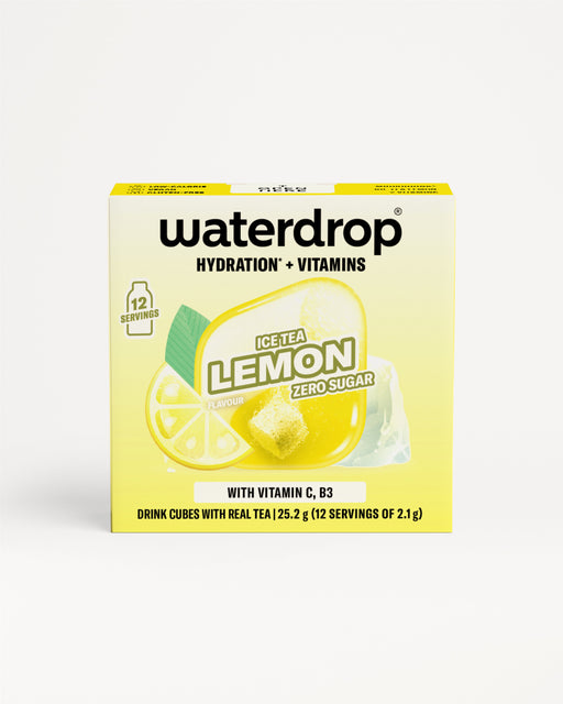 Waterdrop Vitamin drink cubes Ice Tea Lemon.