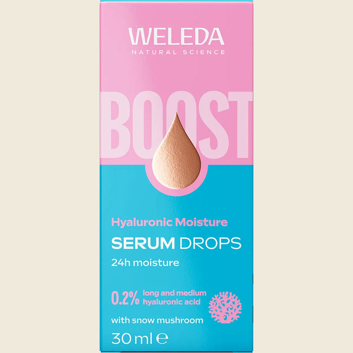 Weleda Serum Drops Hyaluronic Moisture 30ml.