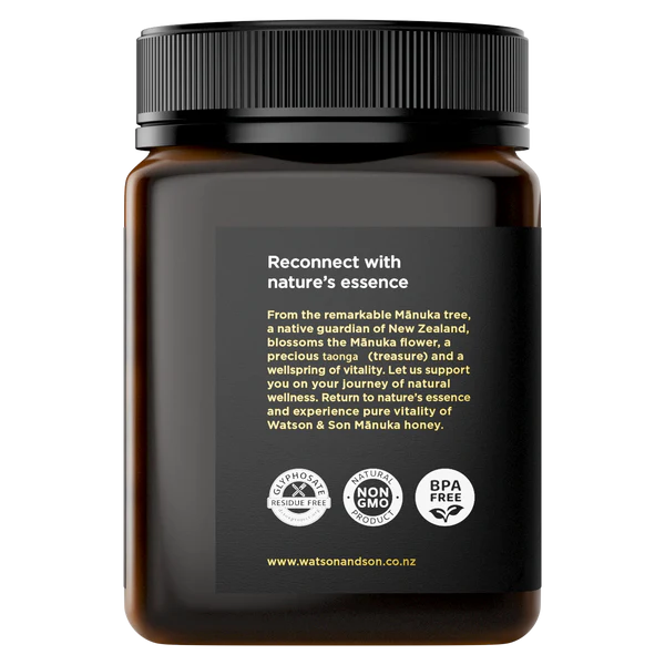 Watson & Son Manuka Honey UMF 10+ MGO 263+ 500G (NOT For sale in WA)
