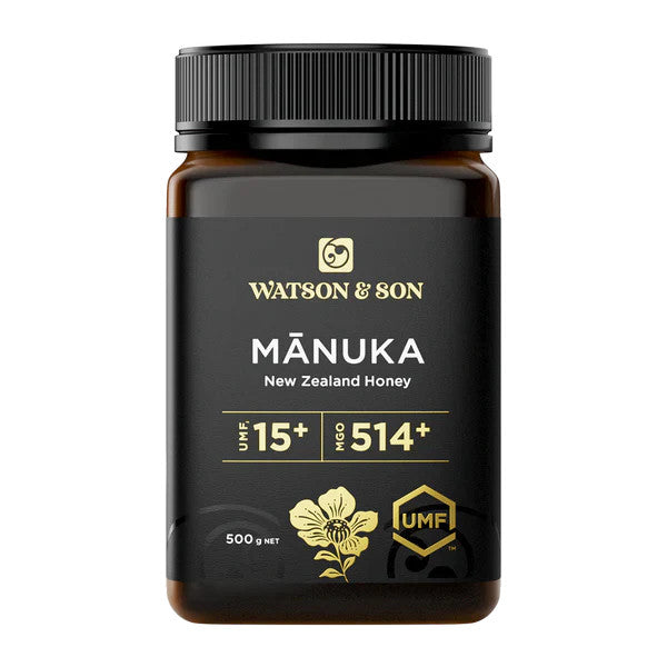 Watson & Son Manuka Honey UMF 15+ MGO 514+ 500G (NOT For sale in WA)