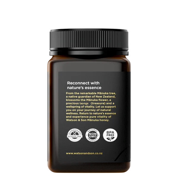 Watson & Son Manuka Honey UMF 20+ MGO 830+ 500G (NOT For sale in WA)