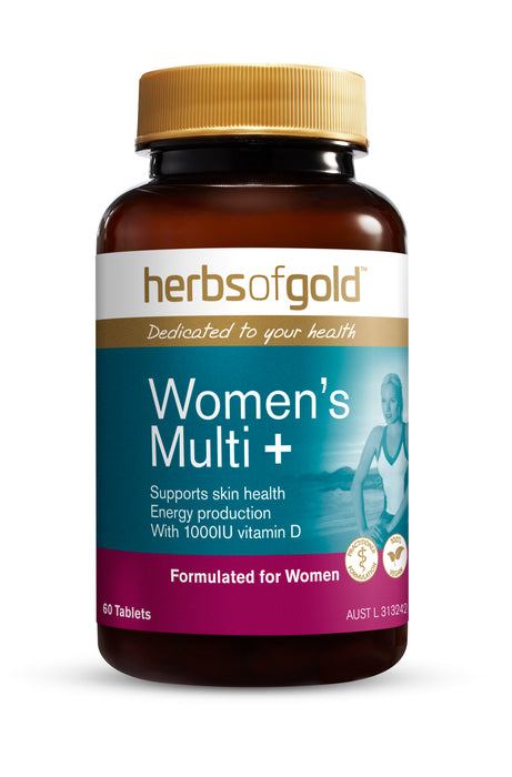 Herbs Of Gold Women's Multi + 60 Tablets