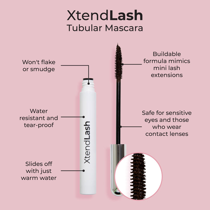 MCo Beauty Xtend Lash Tubing Mascara Black/Brown