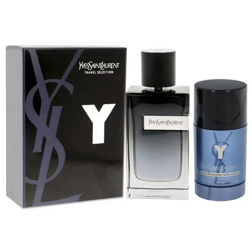 YSL Y Duo Gift Set: EDP 100ml 75ml Deodorant Stick — Giant