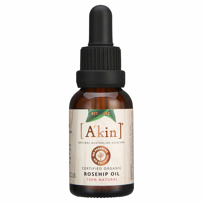 A'kin Certified Organic Rosehip Oil 20ml