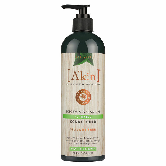 A'kin Purifying Jojoba & Geranium Conditioner 500ml