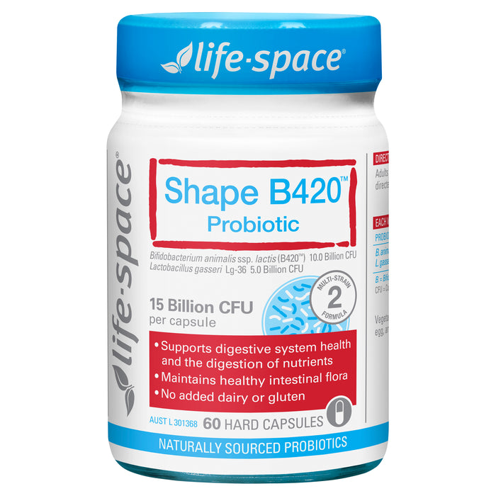 Life-Space Shape B420 Probiotic 60 Capsules