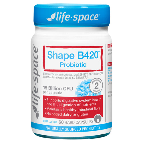 Life-Space Shape B420 Probiotic 60 Capsules