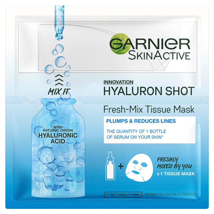 Garnier Skin Active Fresh-Mix Tissue Mask Hyaluronic 33g