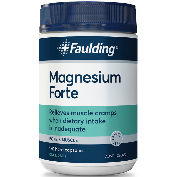 Faulding Faulding Magnesium Forte 400mg 150 Capsules — Giant Chemist Harbour Town