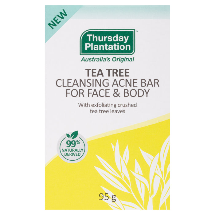 Thursady Plantation Tea Tree Cleansing Acne Bar Face & Body 95g.