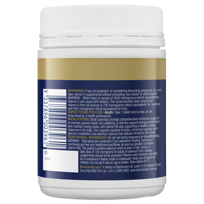 Bioceuticals Multi Essentials 90 Tablets