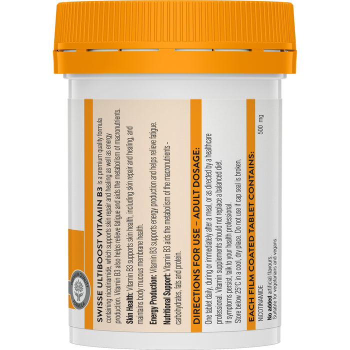 Swisse Ultiboost Vitamin B3 Tab 60