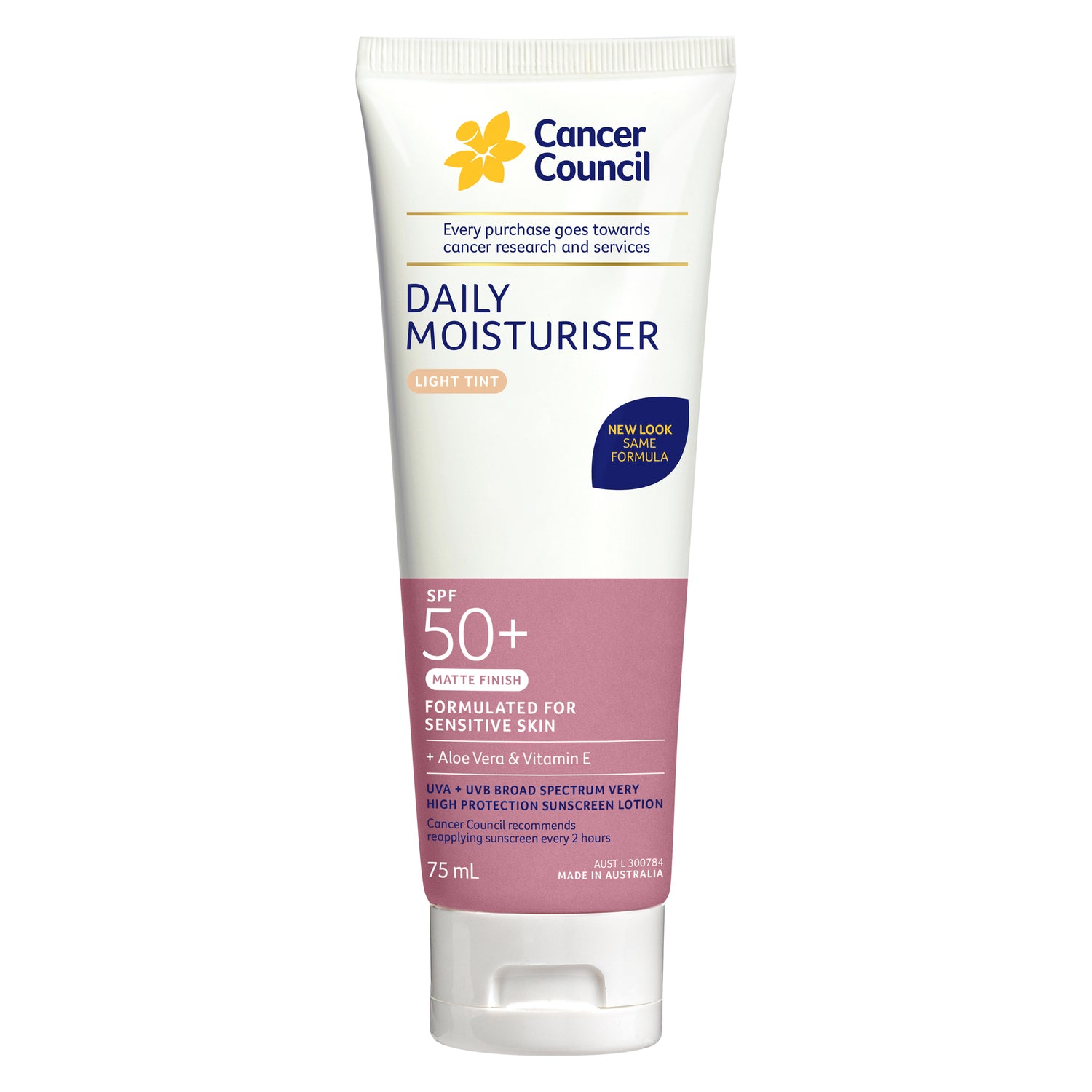 Cancer/C Face SPF50+ Lght Tint 75ml.