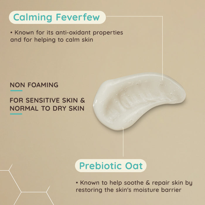 Aveeno Calm+Restore Oat Cleanser 200ml