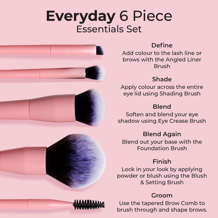 MCo Beauty Everyday 6 Piece Essentials Set