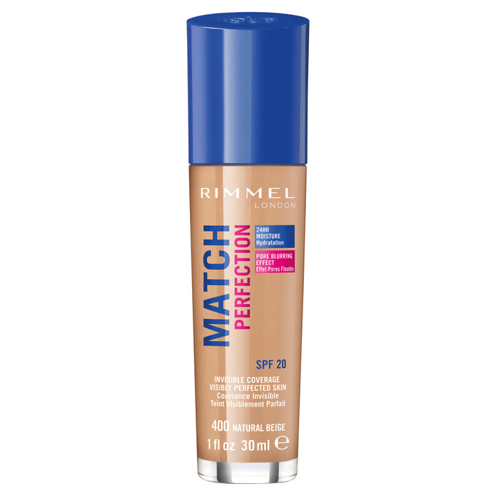 Rimmel Match Perfection Foundation400 Natural Beige.