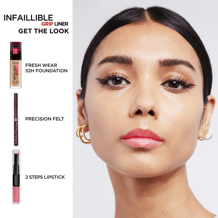 Loreal Infallible Grip 27Hr Precision Liner Felt Black