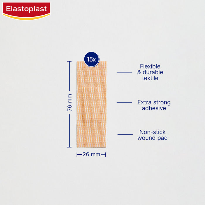 Elastoplast Heavy Fabric Waterproof Assorted 15