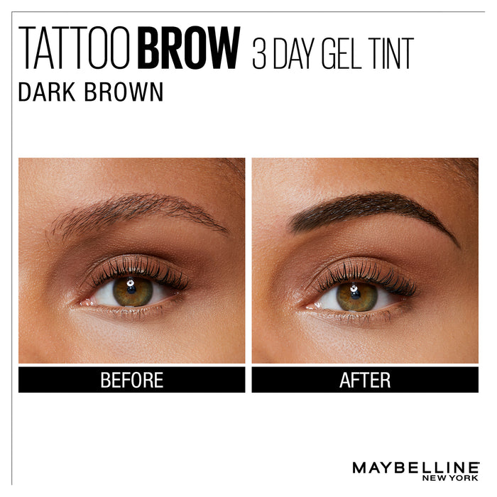 Maybelline Tattoo Brow Gel Tint Dark Brown.