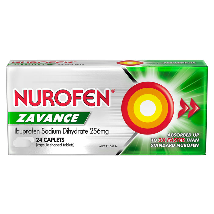 Nurofen Zavance Caplets 24