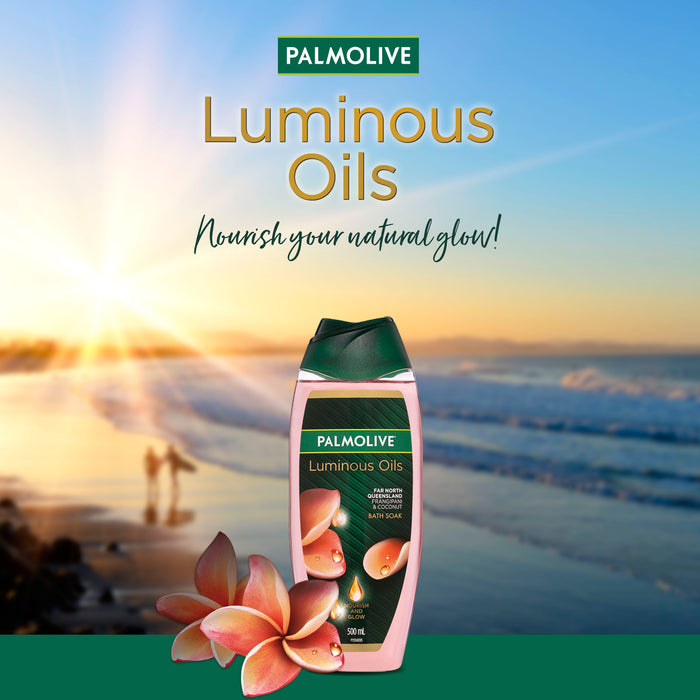 Palmolive Luminous Oils Frangipani & Coconut Bath Soak 500ml
