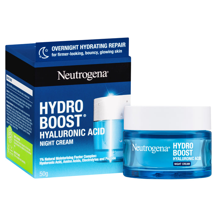 Neutrogena Hydro Boost Hyaluronic Acid Night Cream 50g.
