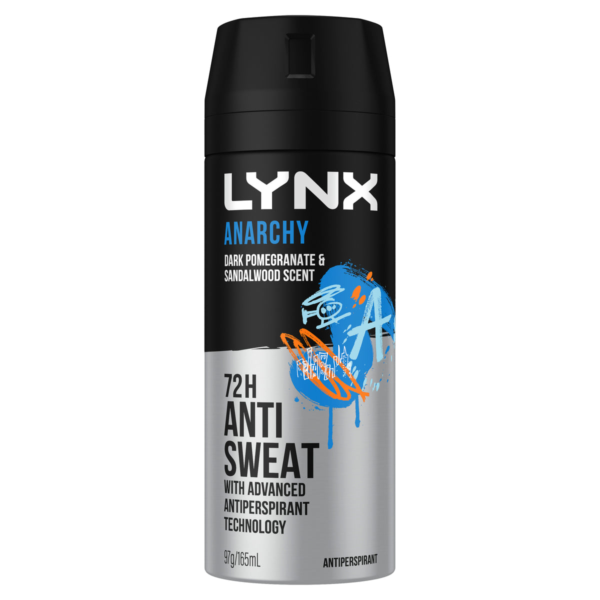 Lynx Antiperspirant Deodorant Anarchy 165ml — Giant Chemist