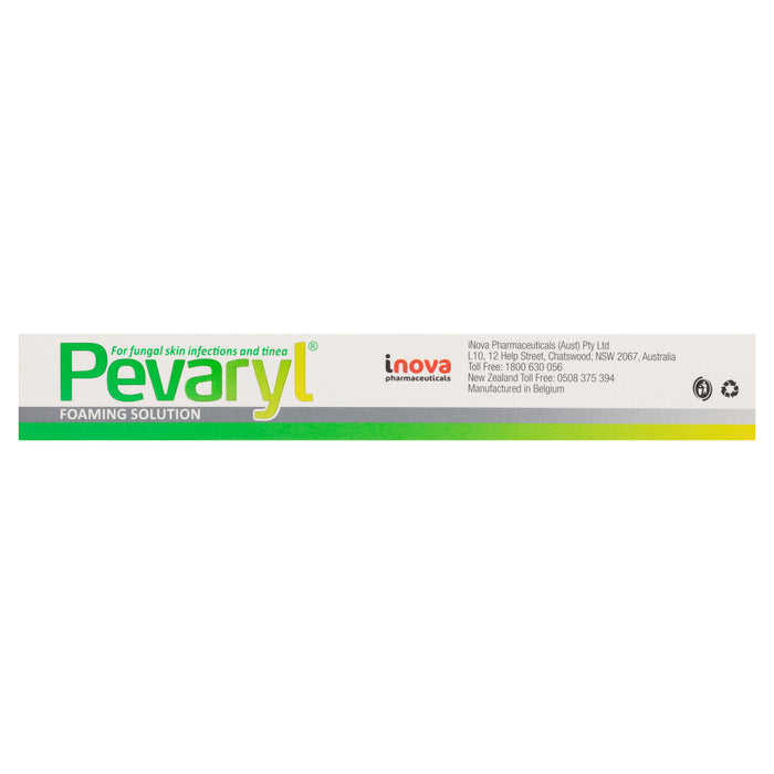 Pevaryl Foaming Solution 3 x 10g