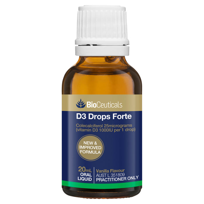 Bioceuticals D3 Drops Forte 20ml Oral Liquid Emulsion