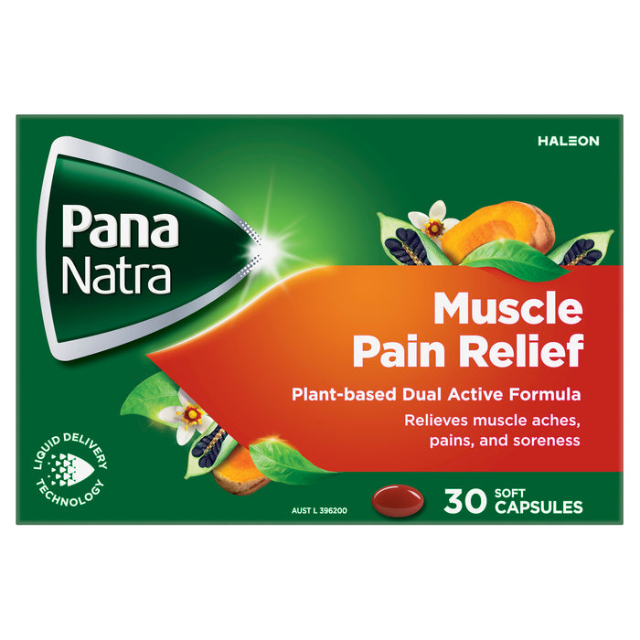 Pananatra Muscle Pain Relief 30 Capsules.