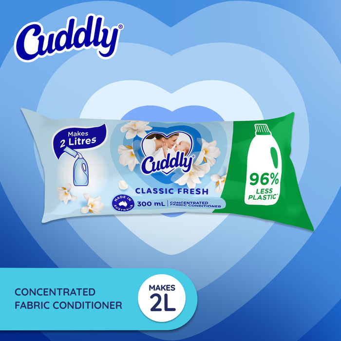 Cuddly Fabric Conditioner Classic Fresh 300mL