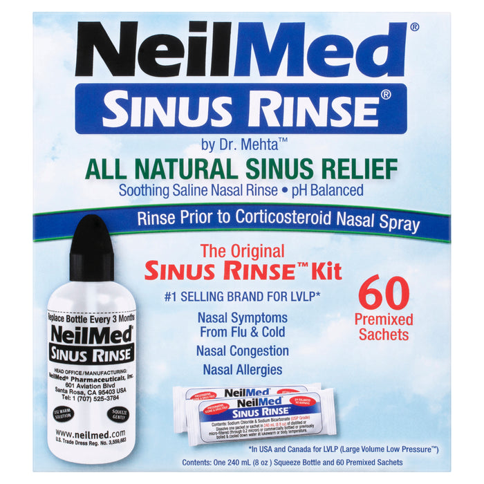 NeilMed Sinus Rinse Kit 60 Sachets