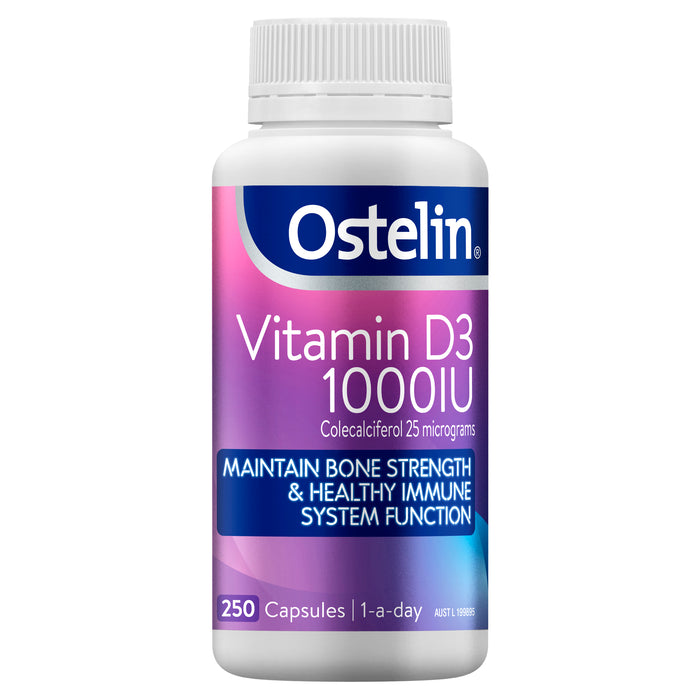 Ostelin Vitamin D 250 Capsules