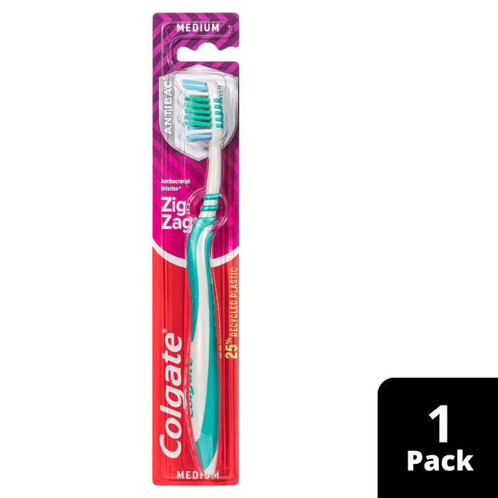 Colgate Toothbrush Zig Zag Flexible Medium 1 Pack