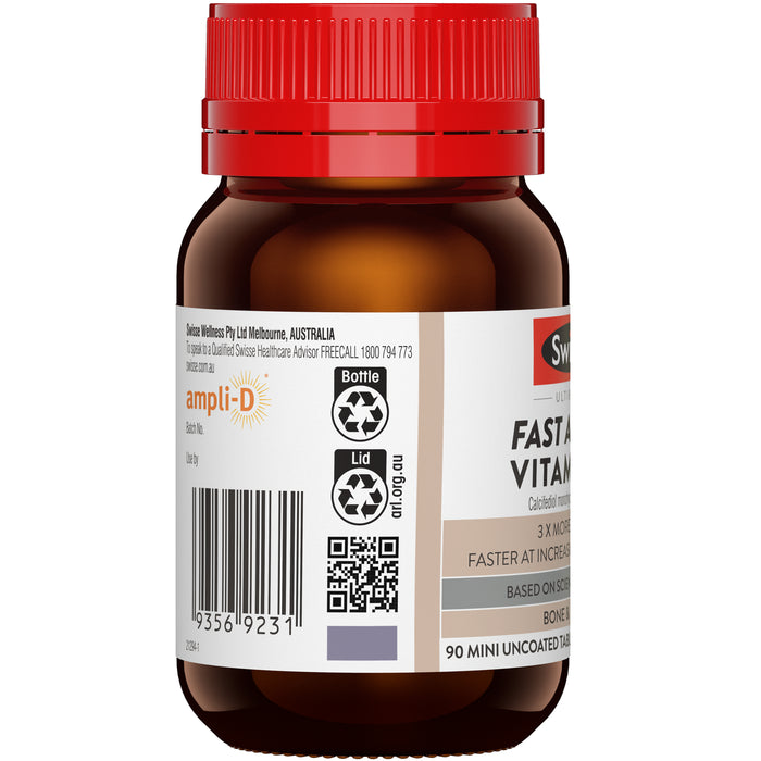 Fast Acting Vitamin D3 90 Capsules