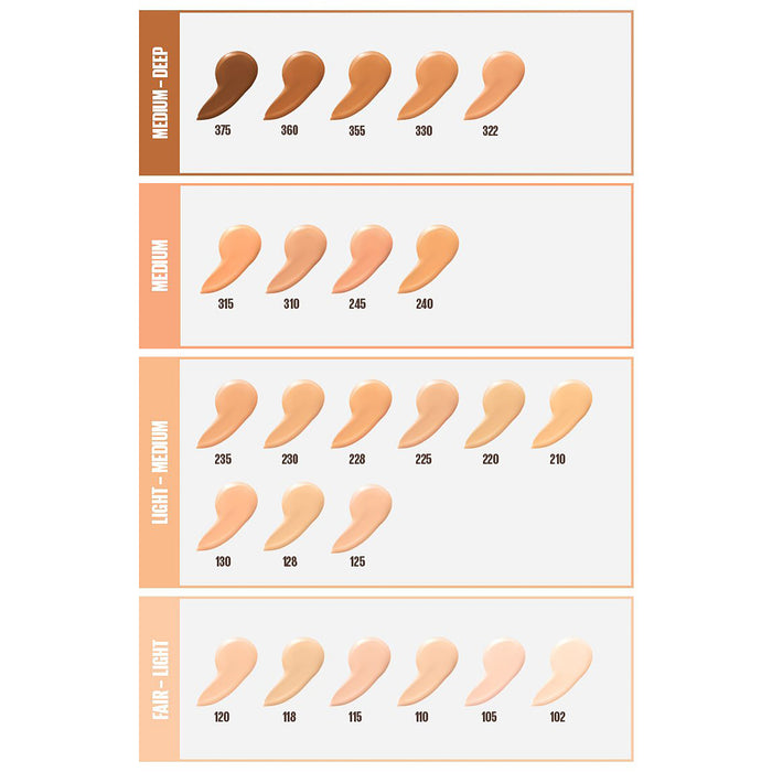 Maybelline Fit Me Dewy & Smooth Foundation 220 Natural Beige Carded.