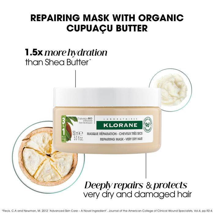 Klorane Mask With Organic Cupuacu 150ml