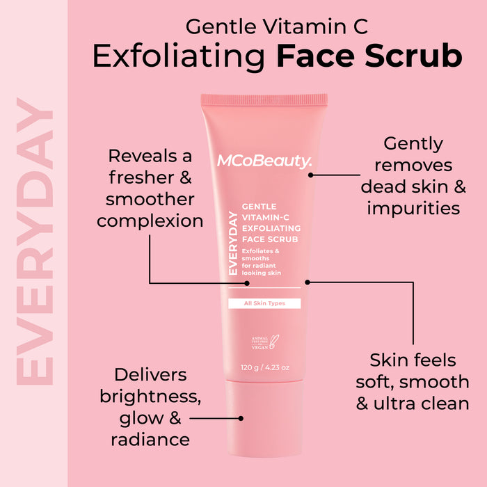 MCo Beauty Exfoliating Face Scrub 120g