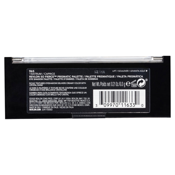 Revlon So Fierce Prismatic Palette Tantrum Caprice.