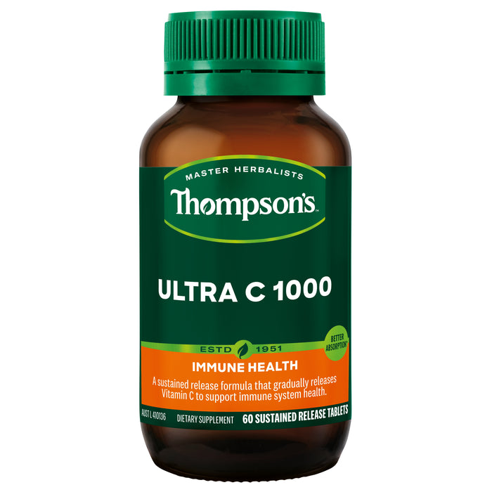 Thompson's Ultra C 1000mg 60 Tablets.