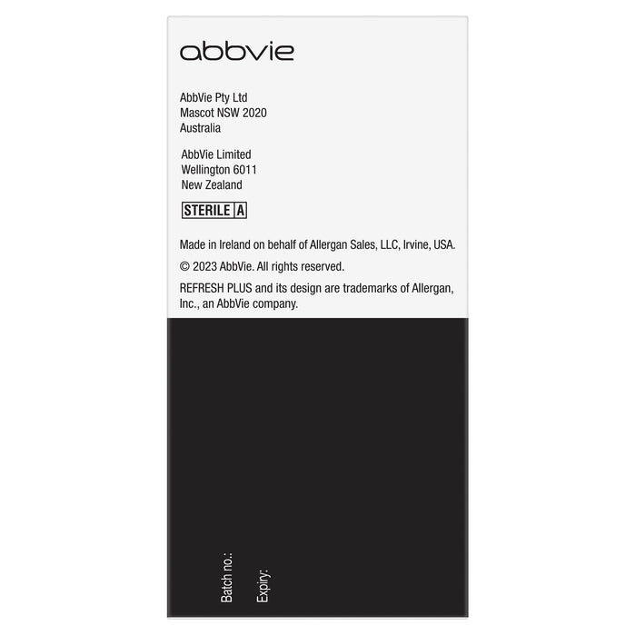 Refresh Plus Eye Drops 0.4ml x 30