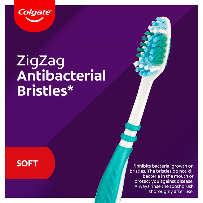 Colgate Toothbrush Zig Zag Soft 3 Pack