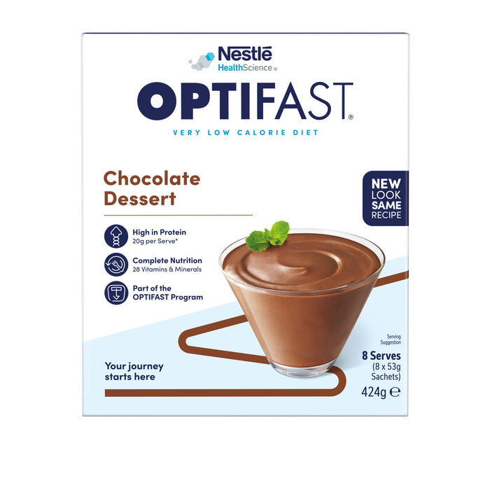 Optifast VLCD Dessert Chocolate 8X53g