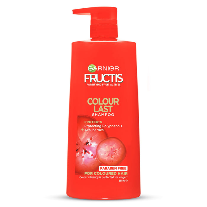 Garnier Fructis Colour Last Shampoo 850ml.