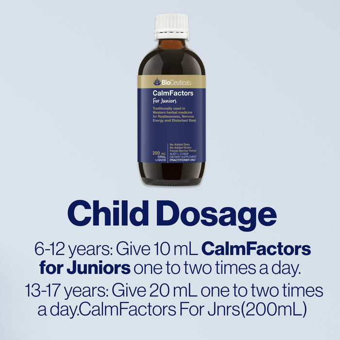 BioCeuticals Calm Factors For Juniors 200ml