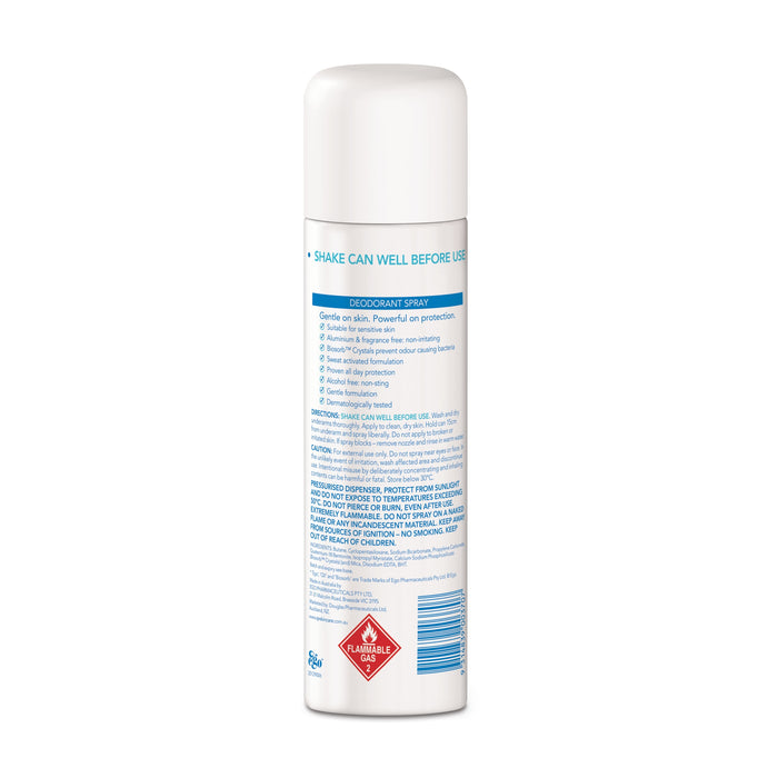 Ego QV Naked Deodorant Spray 100g.